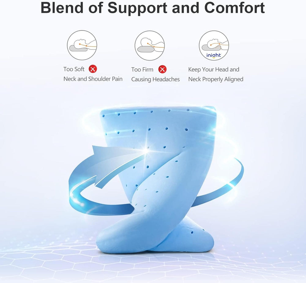 Cooling Gel Orthopedic Bed Pillow