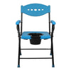 Folding Commode Chair With Bucket