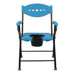 Folding Commode Chair With Bucket