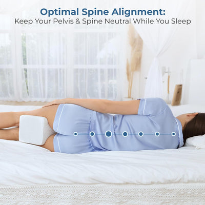 Memory Foam Knee Pillow for Side Sleepers