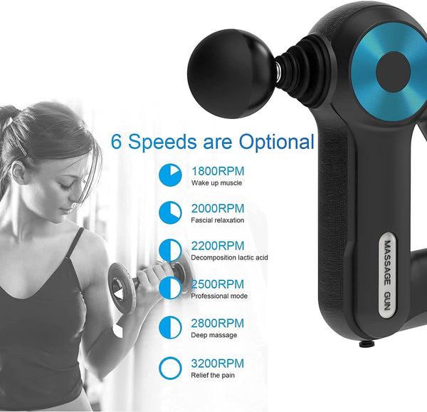 Deep Tissue Massage Gun Muscle Massager For Full Body