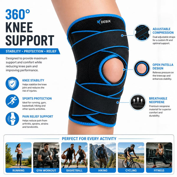 Knee Patella Adjustable Support