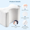 Memory Foam Knee Pillow for Side Sleepers