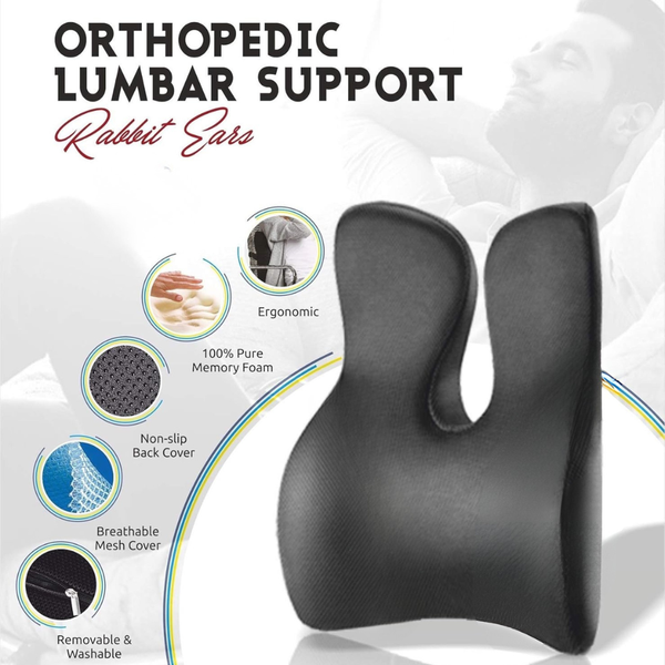 Debik Rabbit Shaped Backrest Cushion