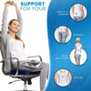 Coccyx Lower Back Support and Pain Relief Seat Cushion - DEBIK