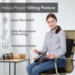 Gel Seat Cushion & Lumbar Support Pillow - DEBIK