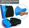 Gel Seat Cushion & Lumbar Support Pillow - DEBIK