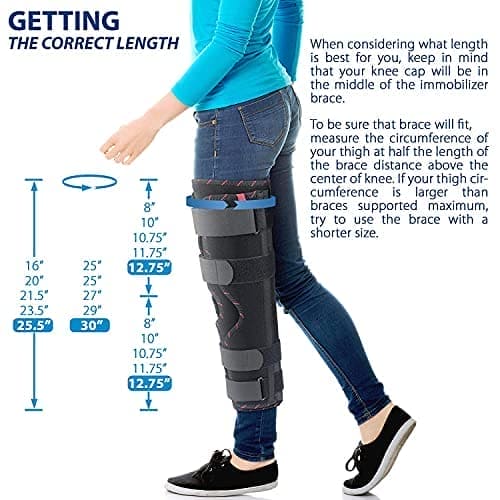 Knee Immobilizer Brace for Knee support - DEBIK