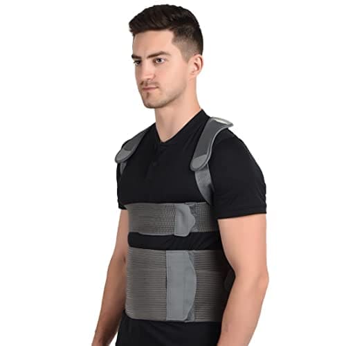 Taylor's Brace Premium Magnetic Long Back Brace - DEBIK